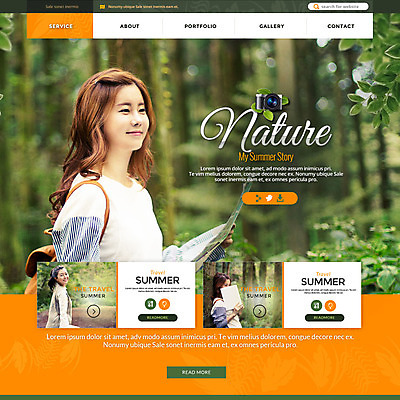 PSD 나무 템플릿 여자 웹템플릿 이벤트페이지 이벤트 20대 성인 세명 여름 여름휴가 바캉스 카메라 한국인 숲 성인여자만 이미지템플릿 식물 계절 휴가 사람 동양인 청년 전자제품 페이지 여자만 성인만 파일형식 여름_계절