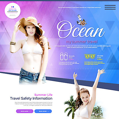 PSD 외국인 템플릿 여자 웹템플릿 이벤트페이지 이벤트 20대 성인 두명 여름 여름휴가 바캉스 비키니 야자수 성인여자만 이미지템플릿 나무 계절 수영복 휴가 사람 인종 청년 페이지 여자만 성인만 파일형식 여름_계절