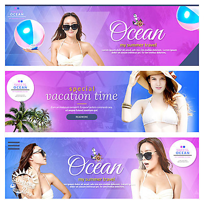PSD 외국인 템플릿 배너 여자 웹템플릿 여러명 20대 성인 여름 여름휴가 바캉스 비키니 선글라스 한국인 비치볼 이벤트배너 웹배너 성인여자만 이미지템플릿 계절 수영복 안경 다수 공 휴가 바캉스용품 사람 동양인 인종 청년 여자만 성인만 파일형식 여름_계절