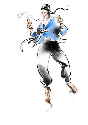 전신 PSD 한국문화 한국전통 남자 일러스트 캘리그라피 정보기술 스마트라이프 한명 서기 성인 스마트폰 헤드폰 음악감상 한복 국내일러스트 1 동양문화 전통 라이프스타일 음향기기 모션 한국 기술 사람 핸드폰 스마트기기 감상 전통의상 파일형식