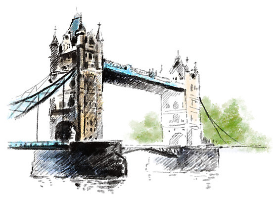 PSD 건축물 일러스트 캘리그라피 서양건축 영국 사람없음 관광지 도시 스케치 타워브릿지 유럽여행 가교 국내일러스트 건축 유럽 해외여행 여행 해외건축 미술 파일형식
