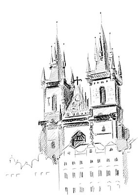 PSD 건축물 일러스트 캘리그라피 서양건축 사람없음 관광지 도시 스케치 국내일러스트 건축 여행 해외건축 미술 파일형식