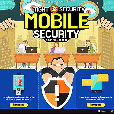 PSD 템플릿 여자 남자 웹템플릿 모바일 자물쇠 팝업 이벤트팝업 웹팝업 정보기술 여러명 성인 노트북 책상 보안 인터넷보안 이미지템플릿 가구 다수 기술 안전 사람 전자제품 파일형식