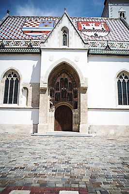 포토 JPG 주간 해외풍경 유럽 풍경 사람없음 야외 건물 크로아티아 동유럽 산마르코대성당 국내포토 자연요소 해외 건축물 나라 성당 이탈리아 파일형식