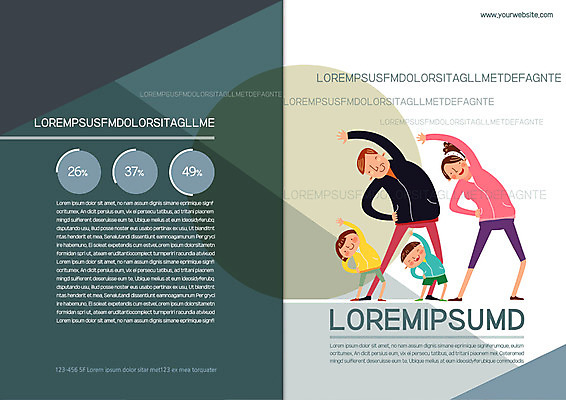 전신 템플릿 표지디자인 북디자인 출판디자인 여자 표지 남자 어린이 리플렛 북커버 가족 엄마 그래프 서기 팜플렛 여러명 성인 운동 스트레칭 아빠 체조 옆구리운동 이미지템플릿 AI파일 다수 관계 모션 건강 사람 파일형식 벡터