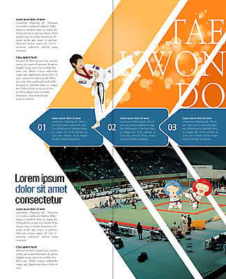 전신 PSD 템플릿 표지디자인 북디자인 출판디자인 남자 내지 어린이 리플렛 스포츠 2단접지 북커버 서기 소년 팜플렛 여러명 경기장 한국인 킥 태권도 태권도복 이미지템플릿 다수 스포츠시설 모션 도복 사람 동양인 격투기 파일형식