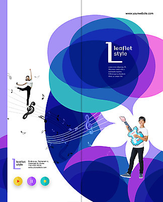 PSD 템플릿 표지디자인 북디자인 출판디자인 여자 교육 표지 남자 리플렛 연주 2단접지 북커버 음표 청소년 팜플렛 20대 성인 두명 점프 헤드셋 음악감상 한국인 기타 높은음자리표 오선지 이미지템플릿 기호 음악 음향기기 모션 현악기 사람 동양인 청년 헤드폰 감상 악보 오선 파일형식