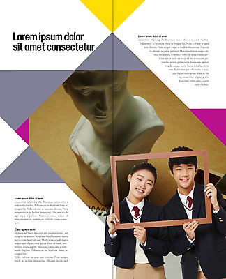 PSD 템플릿 학생 표지디자인 북디자인 출판디자인 여자 교육 남자 교복 내지 리플렛 2단접지 북커버 프레임 액자틀 미술 웃음 팜플렛 상반신 두명 조각상 한국인 이미지템플릿 옷 액자 문화예술 표정 틀 사람 동양인 조형물 파일형식