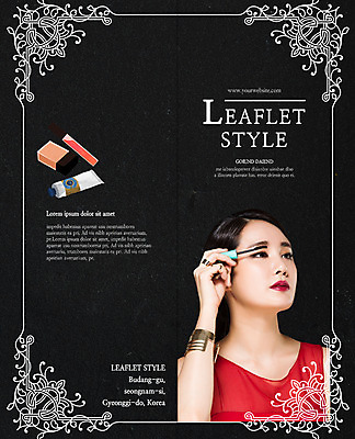 PSD 템플릿 우먼라이프 표지디자인 북디자인 출판디자인 여자 표지 리플렛 2단접지 북커버 한명 팜플렛 상반신 20대 성인 화장 뷰티 한국인 마스카라 바르기 의료성형뷰티 이미지템플릿 1 라이프스타일 모션 사람 동양인 청년 화장품 파일형식