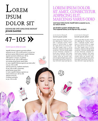 PSD 템플릿 우먼라이프 표지디자인 북디자인 출판디자인 여자 꽃 내지 리플렛 2단접지 북커버 한명 팜플렛 상반신 20대 성인 뷰티 눈감음 한국인 보석 향수 의료성형뷰티 이미지템플릿 식물 1 라이프스타일 모션 사람 동양인 청년 화장품 광석 파일형식