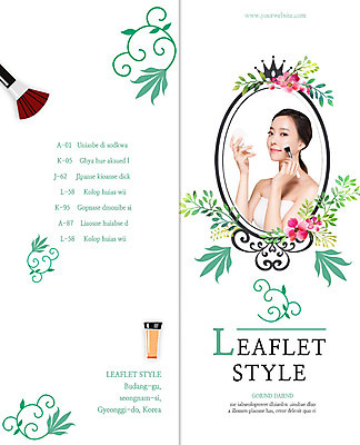 PSD 템플릿 우먼라이프 표지디자인 북디자인 출판디자인 여자 표지 꽃 리플렛 2단접지 북커버 한명 팜플렛 상반신 20대 성인 옆모습 화장 뷰티 한국인 붓 볼터치 의료성형뷰티 이미지템플릿 식물 1 라이프스타일 뷰포인트 사람 동양인 청년 파일형식