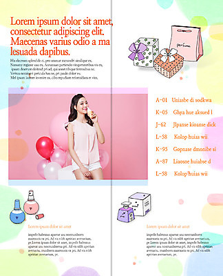 PSD 템플릿 우먼라이프 표지디자인 북디자인 출판디자인 여자 내지 리플렛 2단접지 북커버 한명 웃음 팜플렛 상반신 20대 성인 선물상자 화장 뷰티 한국인 향수 풍선 아이스크림콘 의료성형뷰티 이미지템플릿 1 라이프스타일 표정 선물 사람 동양인 청년 상자 화장품 콘 파일형식