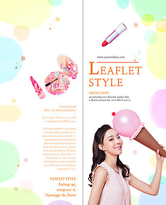PSD 템플릿 우먼라이프 표지디자인 북디자인 출판디자인 여자 표지 리플렛 2단접지 북커버 한명 웃음 팜플렛 상반신 20대 성인 옆모습 화장 뷰티 한국인 립스틱 마스카라 아이스크림콘 의료성형뷰티 이미지템플릿 1 라이프스타일 뷰포인트 표정 사람 동양인 청년 화장품 콘 파일형식