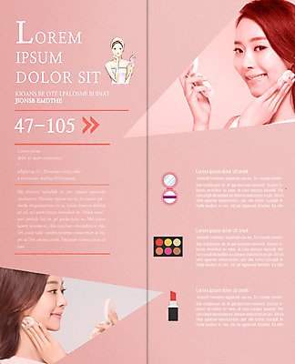 PSD 템플릿 우먼라이프 표지디자인 북디자인 출판디자인 여자 내지 리플렛 2단접지 북커버 웃음 팜플렛 상반신 20대 성인 옆모습 세명 화장 뷰티 한국인 립스틱 바르기 아이섀도 파우더팩트 의료성형뷰티 이미지템플릿 라이프스타일 뷰포인트 모션 표정 사람 동양인 청년 화장품 파일형식