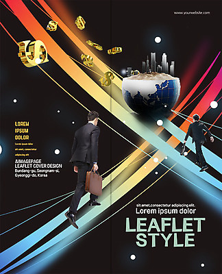 전신 PSD 서양인 템플릿 표지디자인 북디자인 출판디자인 표지 남자 리플렛 2단접지 북커버 서류가방 비즈니스 빌딩 팜플렛 성인 두명 뒷모습 금융 달리기 지구본 달러 비즈니스맨 화폐기호 반구 이미지템플릿 외국인 기호 뷰포인트 돈 가방 모션 사람 건물 경제 직장인 원형 화폐 파일형식