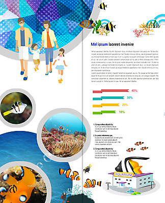 PSD 템플릿 표지디자인 북디자인 출판디자인 여자 남자 딸 내지 아들 어린이 리플렛 바다 여행 2단접지 북커버 가족 엄마 팜플렛 여러명 성인 손잡기 아빠 열대어 아쿠아리움 이미지템플릿 다수 관계 모션 어류 사람 수족관 파일형식