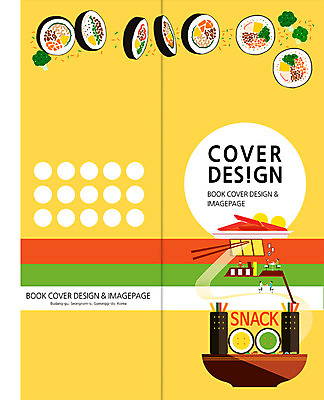 PSD 템플릿 그릇 표지디자인 북디자인 출판디자인 표지 한식 음식 리플렛 2단접지 북커버 젓가락 팜플렛 여러명 브로콜리 분식 김밥 이미지템플릿 식기 다수 채소 수저 사람 파일형식