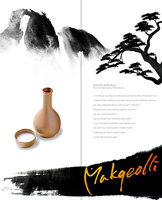 PSD 나무 템플릿 표지디자인 북디자인 출판디자인 내지 리플렛 술잔 2단접지 북커버 캘리그라피 술병 팜플렛 사람없음 막걸리 이미지템플릿 식물 병_용기 잔 주류 파일형식