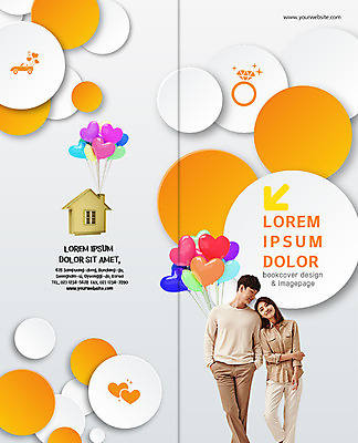 PSD 템플릿 표지디자인 북디자인 부부 출판디자인 여자 표지 남자 리플렛 2단접지 북커버 가족 서기 팜플렛 성인 두명 30대 기댐 한국인 반지 내집마련 하트풍선 웨딩카 집모양 이미지템플릿 모양 커플 장신구 관계 모션 자동차 부동산 사람 동양인 장년 하트 풍선 파일형식