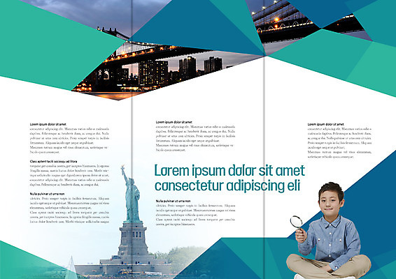 PSD 템플릿 표지디자인 북디자인 출판디자인 어린이교육 교육 내지 어린이 리플렛 북커버 3단접지 돋보기 한명 앉기 소년 팜플렛 미국 도시 야간 일본인 자유의여신상 조기유학 가교 이미지템플릿 자연요소 외국인 1 건축물 남자 북아메리카 모션 사람 동양인 세계문화유산 유학 파일형식