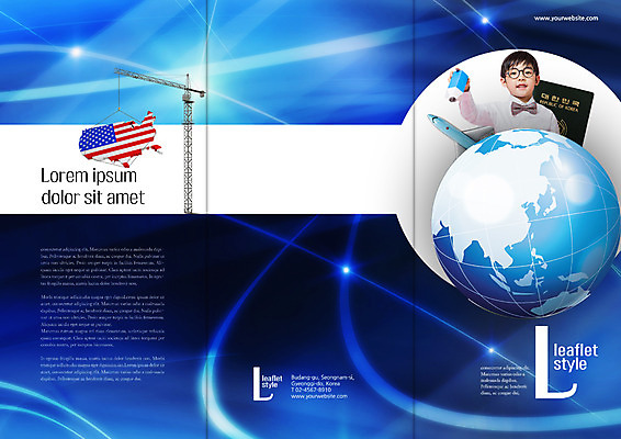 PSD 템플릿 표지디자인 북디자인 출판디자인 교육 표지 지구 리플렛 북커버 3단접지 비행기 한명 소년 팜플렛 상반신 글로벌 연필 미국 한국인 성조기 여권 조기유학 타워크레인 미국지도 이미지템플릿 1 남자 어린이 지도 북아메리카 항공교통 학용품 대중교통 사람 동양인 필기구 국기 기중기 유학 파일형식