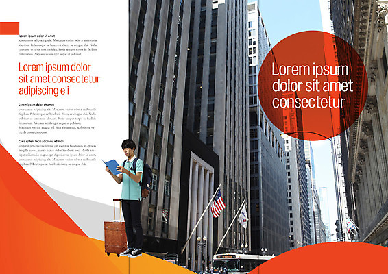 PSD 템플릿 학생 표지디자인 북디자인 출판디자인 교육 남자 내지 리플렛 북커버 3단접지 배낭 청소년 한명 빌딩 팜플렛 책 캐리어 미국 한국인 도시 성조기 청소년교육 조기유학 이미지템플릿 1 북아메리카 가방 사람 동양인 건물 여행가방 국기 유학 파일형식