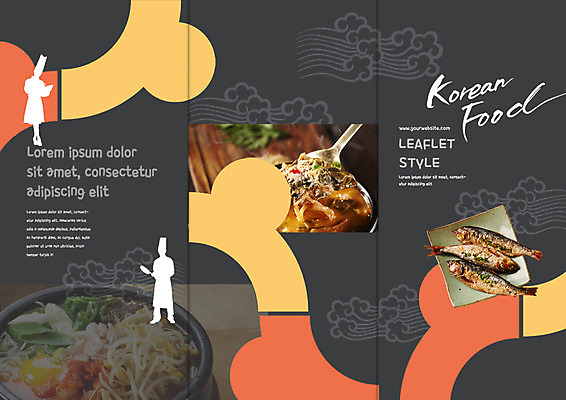 PSD 템플릿 표지디자인 북디자인 출판디자인 표지 실루엣 한식 음식 리플렛 북커버 3단접지 팜플렛 숟가락 요리사 뚝배기 생선구이 콩나물 콩나물국밥 이미지템플릿 직업 채소 촬영기법 수저 구이 생선요리 나물 국밥 파일형식