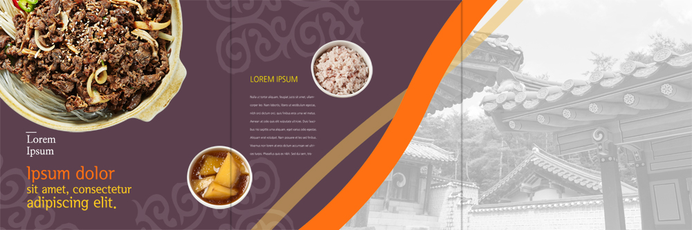 PSD 템플릿 한국전통 표지디자인 북디자인 출판디자인 내지 한식 음식 리플렛 북커버 3단접지 밥 한옥 육류 팜플렛 사람없음 불고기 감자조림 이미지템플릿 전통 고건축 식재료 한국 조림 파일형식