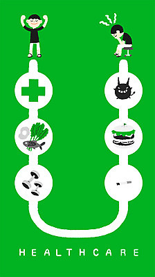 PSD 남자 일러스트 담배 건강 성인 두명 건강관리 헬스 아령 햄버거 박테리아 국내일러스트 의학 패스트푸드 관리 사람 운동 파일형식