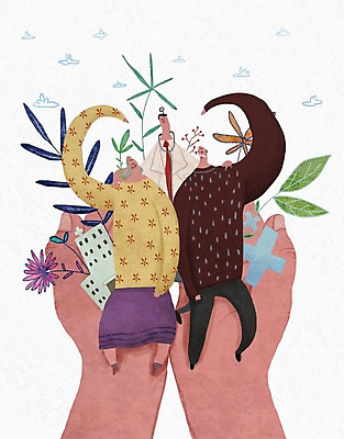 PSD 손 여자 할아버지 노년 남자 꽃 할머니 일러스트 병원 성인 신체부위 세명 실버라이프 노후 건강관리 노부부 의사 풀잎 국내일러스트 식물 라이프스타일 부부 잎 의학 건강 관리 사람 의료진 풀_식물 파일형식