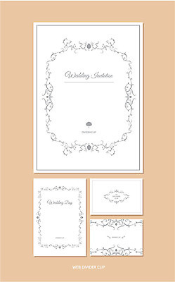 문양 무늬 일러스트 사람없음 세트 라벨 테두리 심볼 청첩장 꾸미기 당초문 데칼코마니 디바이더 국내일러스트 AI파일 카드프레임 카드_감사 프레임 파일형식 벡터