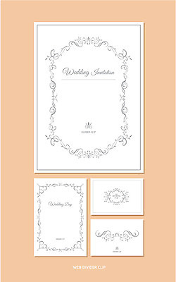 문양 무늬 일러스트 사람없음 세트 라벨 테두리 심볼 청첩장 꾸미기 당초문 데칼코마니 디바이더 국내일러스트 AI파일 카드프레임 카드_감사 프레임 파일형식 벡터