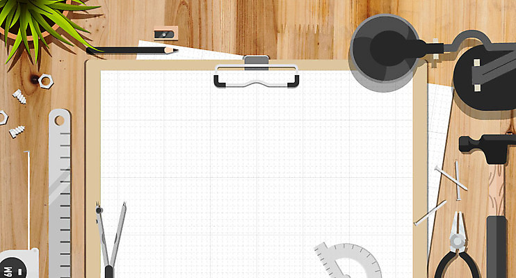 화분 종이 일러스트 프레임 줄자 자 사람없음 하이앵글 연필 나사 스탠드 못 망치 너트 각도기 연필깎이 플랫레이 국내일러스트 AI파일 뷰포인트 문구용품 학용품 조명 필기구 공구 플랫 파일형식 벡터