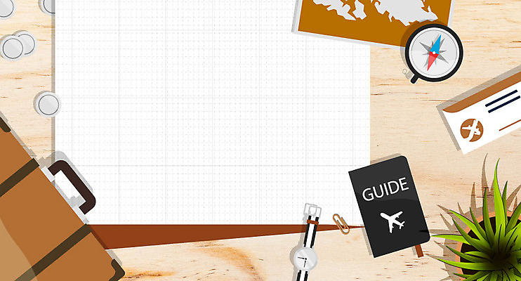 화분 종이 일러스트 프레임 사람없음 하이앵글 여행가방 동전 나침반 항공권 손목시계 클립 여권 플랫레이 국내일러스트 AI파일 뷰포인트 시계 돈 가방 장신구 티켓 플랫 파일형식 벡터