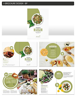 템플릿 ZIP 음식 포크 그래프 피자 파스타 팜플렛 사람없음 숟가락 샐러드 마카로니 인디자인 INDD 이미지템플릿 식기 패스트푸드 서양음식 수저 파스타면 파일형식