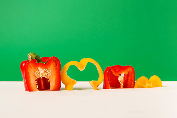 포토 JPG 스튜디오촬영 백그라운드 채소 단면 파프리카 실내 사람없음 국내포토 내부 파일형식