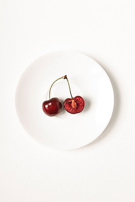 포토 JPG 스튜디오촬영 접시 백그라운드 과일 단면 실내 사람없음 체리 국내포토 식기 내부 파일형식