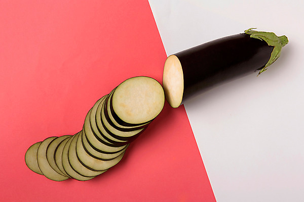 포토 JPG 스튜디오촬영 백그라운드 채소 가지 단면 실내 사람없음 슬라이스 국내포토 내부 파일형식