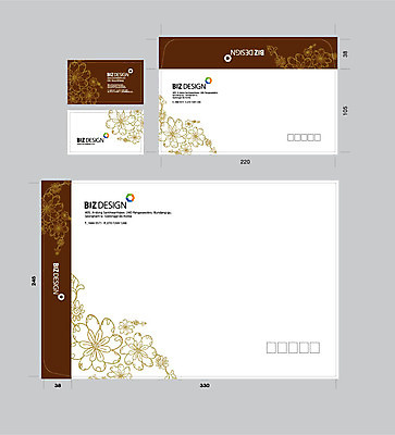 템플릿 꽃잎 명함 명함템플릿 서류봉투 편지봉투 사람없음 세트 갈색 패키지 봉투템플릿 우편봉투 비즈디자인 젠탱글 봉투디자인 이미지템플릿 AI파일 꽃 컬러 봉투 편지 우편물 파일형식 벡터