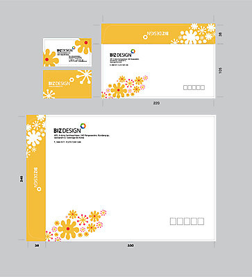 템플릿 꽃잎 명함 명함템플릿 서류봉투 편지봉투 사람없음 세트 노란색 패키지 봉투템플릿 우편봉투 비즈디자인 봉투디자인 이미지템플릿 AI파일 꽃 컬러 봉투 편지 우편물 파일형식 벡터