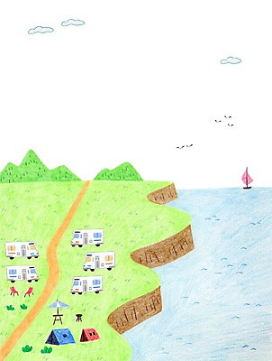 PSD 구름 바다 의자 일러스트 갈매기 산 텐트 캠핑도구 사람없음 절벽 캠핑 파라솔 캠핑카 바베큐그릴 선박 국내일러스트 자연요소 가구 수상교통 자동차 조류 레저 도구 그릴 바비큐 파일형식