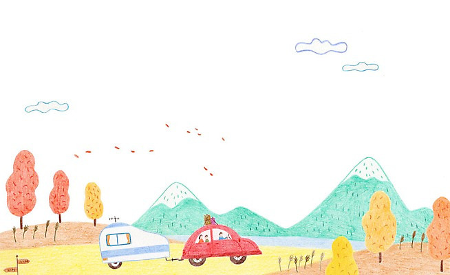 PSD 나무 구름 여자 남자 어린이 일러스트 가족 자동차 산 캠핑도구 성인 세명 캠핑 표지판 캠핑카 국내일러스트 자연요소 식물 육상교통 관계 레저 알림판 사람 도구 파일형식