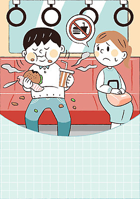 여자 남자 일러스트 성인 두명 햄버거 예절 콜라 공공예절 지하철표 프레임일러스트 국내일러스트 AI파일 프레임 패스트푸드 사람 티켓 탄산음료 파일형식 벡터