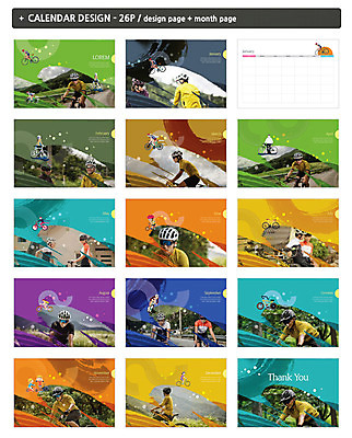 템플릿 여자 남자 ZIP 스포츠 여러명 성인 자전거 한국인 달력 헬멧 로드자전거 탁상달력 인디자인 INDD 이미지템플릿 다수 사람 동양인 바이크 보호장비 파일형식