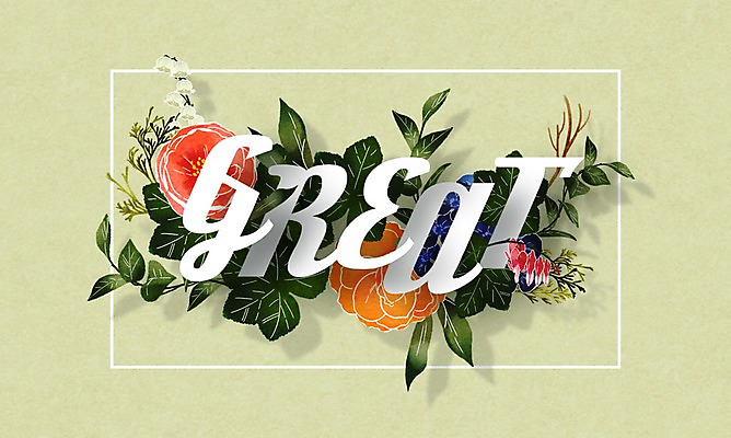 PSD 꽃 잎 꽃백그라운드 일러스트 수채화 타이포그라피 사람없음 장미 국내일러스트 식물 문자 백그라운드 파일형식