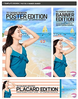 PSD 구름 배너 배너템플릿 여자 가로배너 ZIP 포스터 세로배너 여행 하늘 여러명 상반신 20대 성인 해변 옆모습 여름 여름휴가 바캉스 세트 눈감음 한국인 현수막 파라솔 튜브 선박 자연요소 템플릿 계절 바다 뷰포인트 다수 수상교통 모션 휴가 사람 동양인 청년 가로 세로 파일형식 여름_계절