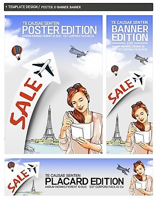 PSD 배너 배너템플릿 여자 가로배너 ZIP 포스터 화살표 세로배너 해외여행 여행 비행기 한명 상반신 성인 쇼핑 세트 선글라스 세일 프랑스 현수막 열기구 에펠탑 템플릿 1 해외 유럽 안경 항공교통 대중교통 사람 가로 세로 파리 랜드마크 파일형식