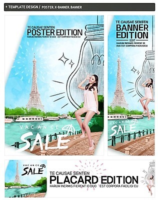 전신 PSD 배너 배너템플릿 여자 가로배너 ZIP 포스터 세로배너 여행 전구 한명 앉기 20대 성인 여름휴가 바캉스 쇼핑 세트 세일 한국인 프랑스 현수막 OK 에펠탑 유람선 센강 템플릿 1 유럽 배_교통 모션 휴가 사람 동양인 손짓 청년 가로 세로 강 파리 랜드마크 파일형식 여름_계절