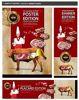 PSD 서양인 접시 배너 배너템플릿 여자 가로배너 ZIP 포스터 세로배너 음식 요리사모자 한명 웃음 상반신 성인 세트 라벨 요리사 소고기 현수막 소 국자 삼겹살 외국인 템플릿 직업 모자_잡화 1 식기 포유류 주방용품 프레임 표정 육류 돼지고기 사람 가로 세로 파일형식