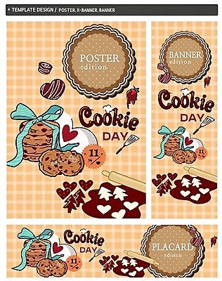 PSD 배너 배너템플릿 가로배너 ZIP 포스터 리본 세로배너 음식 디저트 사람없음 세트 쿠키 현수막 하트 홈베이킹 뒤집개 반죽밀대 모양 템플릿 주방용품 가로 세로 제빵 밀대 파일형식